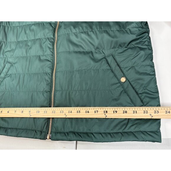 LL Bean Mountain Classic Puffer Jacket Men’s L Reg Green Full Zip Lightweight - Picture 10 of 13